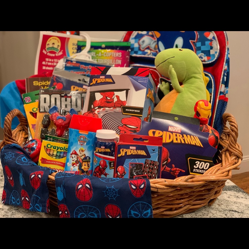 Boy’s gift basket